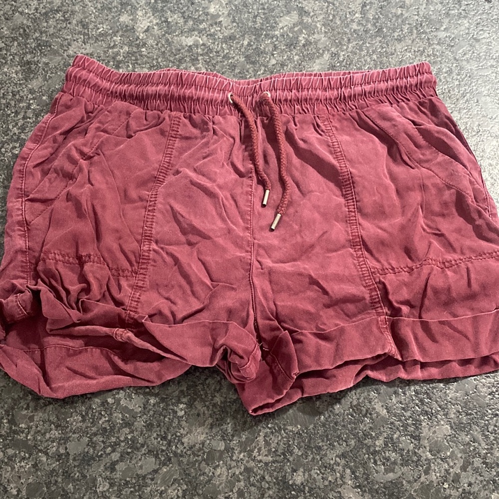 Red Flowy pants